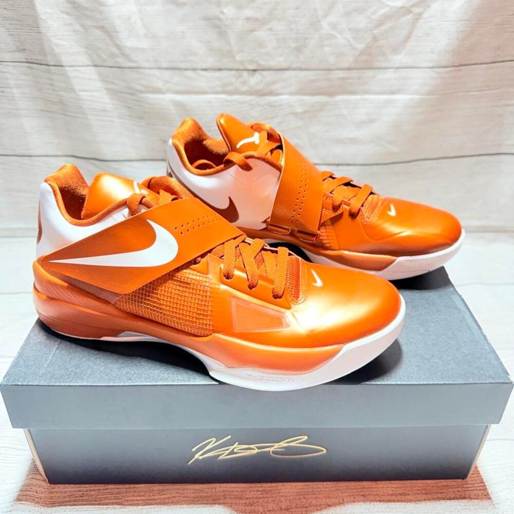 Nike zoom kd iv texas longhorns US mens 8